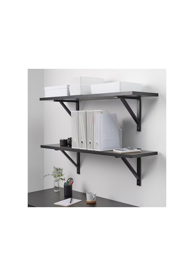 Ikea Drönjöns Metal Masaüstü Dosyalık Organizer, 2'li Set, Beyaz Genel