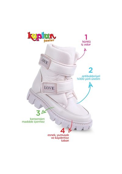 Kaptan Junior Kız Çocuk Botu Fenk 550 Krem