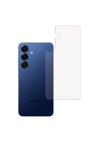 Samsung Galaxy S25 5g Uyumlu Şeffaf Arka Esnek Nano Koruyucu Kılıf Değildir