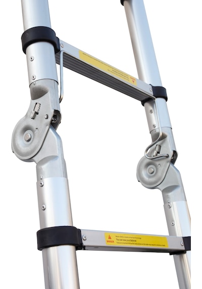 Cardilife 160 Cm+160cm 5+5 Basamaklı A Tipi Açılır Tip Alüminyum Teleskopik Merdiven 5+5