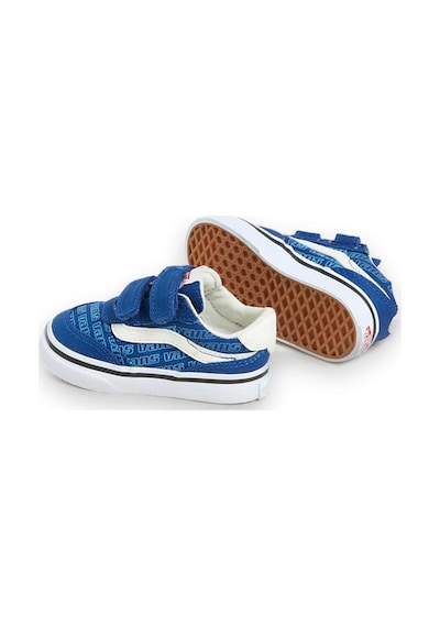 Vans Vn000d7x Sneakers Mavi Kız Çocuk Spor Ayakkabı Yeşil Çok Renkli