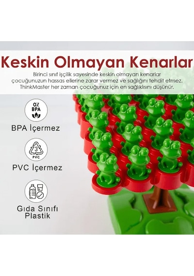 Thinkmaster Kurbağa Denge Ebeveyn Çocuk Etkileşimi Kutu Oyunu