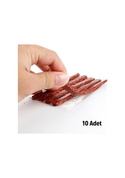 10 Adet Lastik Onarım İçin Lastik Tamir Fitili Yedek Lastik Fitili Çok Renkli