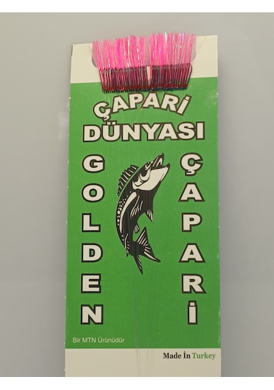 Golden 50 İğneli İstavrit Kösteği 11 No Siyah İğne -0,12 Mm -0,15mm Köstek Vişne