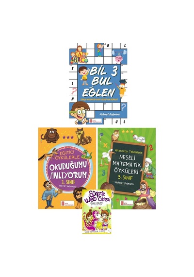 Ata 3.sınıf Bil Bul Eğlen+okuduğumu Anlıyorum+neşeli Matematik Öyküleri