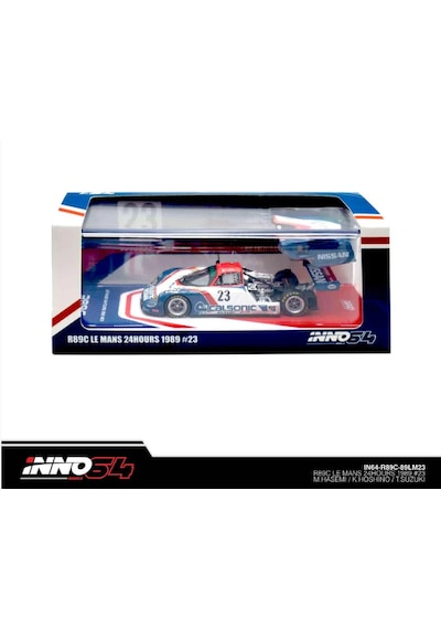 İnno64 Nissan R89c Le Mans 1989 No23 Masahiro Hasemi / Kazuyoshi Hoshino / Toshio Suzuki 1/64