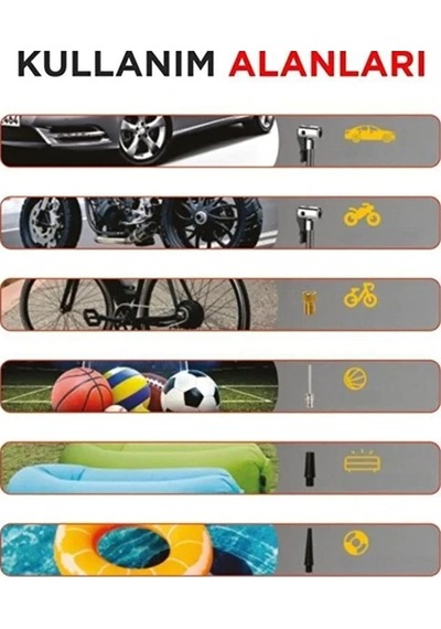Aps-02 8000 Mah Taşnabilir Dijital Ekranlı Araç Akü Takviyeli,powerbank,ışıklı Oto Hava Kompresörü
