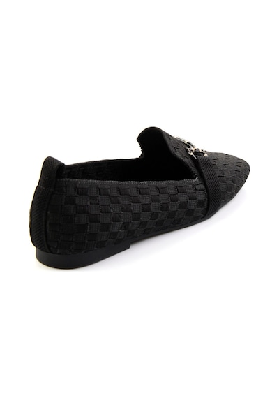 Bambi Siyah Kadın Loafer Ayakkabı K01327020182 Siyah