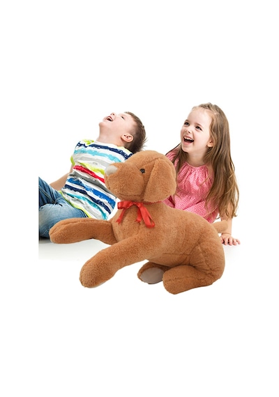 Peluş Yumuşacık Sevimli Köpek. Uyku Ve Oyun Arkadaşı - 80 Cm