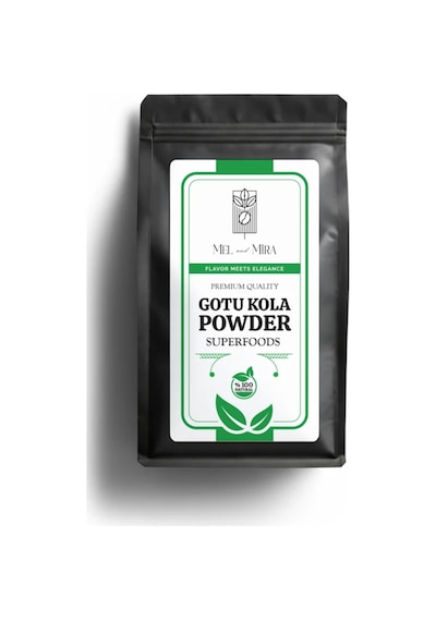 Organik Gotu Kola Tozu 50g, Premium Herbal Powder, Organik Vegan Katkısız