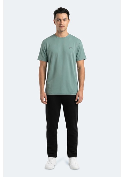 Slazenger Kayda Erkek Yeşil Tişört