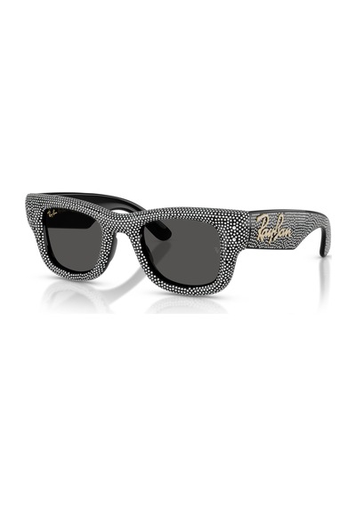 Ray-ban Rb4940bp 686587 47 Wayfarer Puffer Unisex Güneş Gözlüğü Siyah