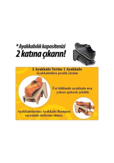 Tekli Ayakkabı Rampası