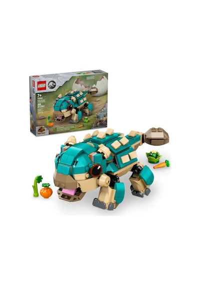 LEGO® Jurassic World Yavru Bumpy: Ankylosaurus 76962 - 7 Yaş ve Üzeri Kretase Kampı Hayranları için Yaratıcı Oyuncak Yapım Seti (358P) LEGO® Jurassic World Yavru Bumpy: Ankylosaurus 76962 - 7 Yaş ve Üzeri Kretase Kampı Hayranları için Yaratıcı Oyuncak Yapım Seti (358P)