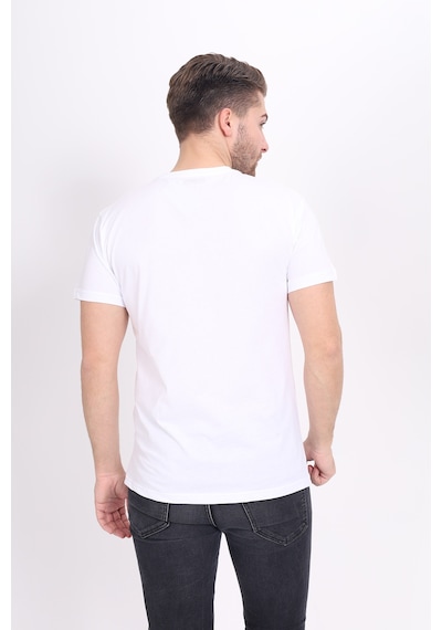 Toontoy Unisex Baskılı Tişört Beyaz
