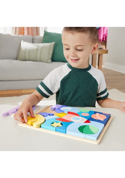 Fisher-Price Ahşap Uzay Yapboz HXY42