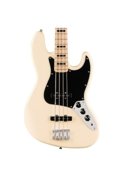 Squier Affinity Active Jazz Bass Akçaağaç Klavye Bpg Olympic White Bas Gitar