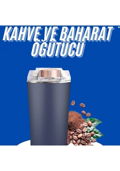 Lezzet Makinesi 3000 200w Kahve Ve Baharat Öğütücü Paslanmaz Çelik Bıçaklı Çok Renkli