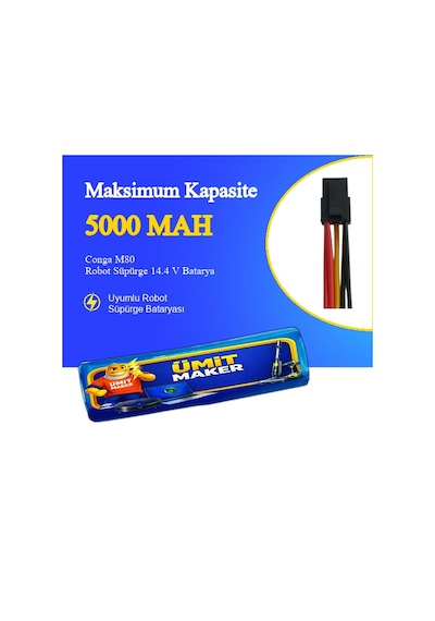 Conga M80 Robot Süpürge 5000 Mah Batarya