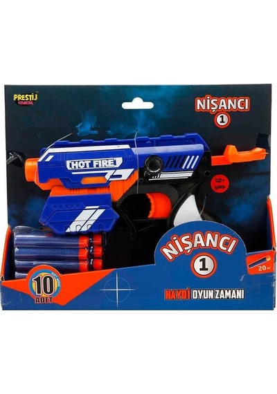 Nişancı 1 Sünger Dart Atan Silah