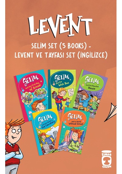Levent ve Tayfası Set - Selim 5 Kitap- İngilizce