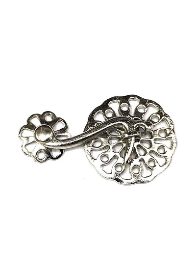 Nikel 50 Adet Zamak Çengel Kilit 56x33 Mm - Yuvarlak, Karşılıklı Mobilya, Dolap, Sandık, Kutu, Kapak Sarı