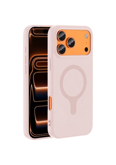 Joko Apple İphone 18 Pro/17 Pro Z Silikon Magsafe Kapak - Pembe Standart