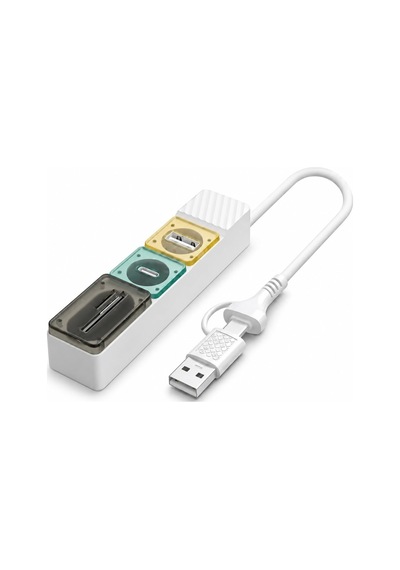 Type-c Usb Hub Çoklayıcı Sd/tf Kart Okuyuculu, Usb 3.2 5gbps Hızlı Veri Aktarım Adaptörü, Laptop Tablet Telefon Uyumlu, Tu-5g02 Sku: Zeusb0h6nc9kls