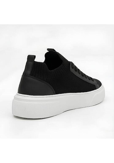Daytex 1111-1 Erkek Full Triko Neolit Taban Sneaker Siyah