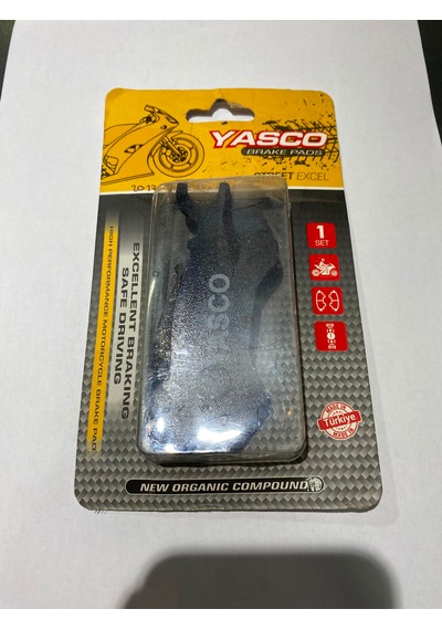 Yasco Honda Pcx 125 / 150 Uyumlu Organik Ön Fren Balatası - Street Excel New Organic Compound 2018-2020