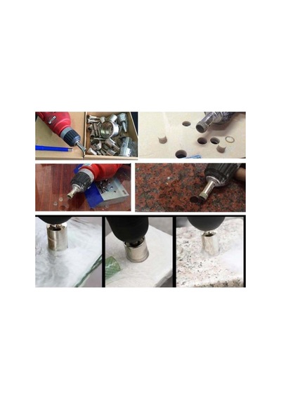 Cam Fayans Mermer Granit Delme Pancı Boru Tipi Elmas Karot Uç 22 Mm