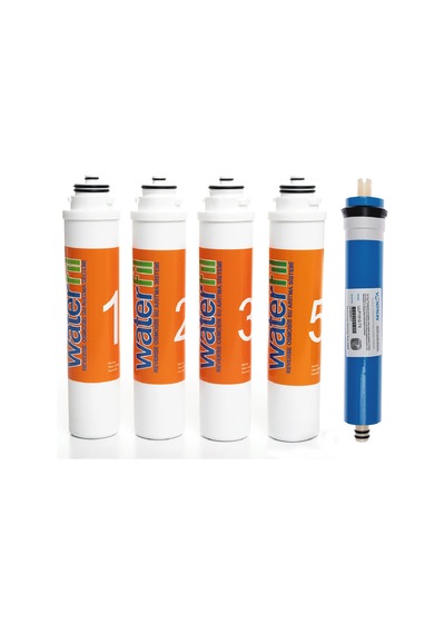 Waterlife Su Arıtma Cihazlarına Uyumlu 5'li Set Filtre Vontron Membranlı