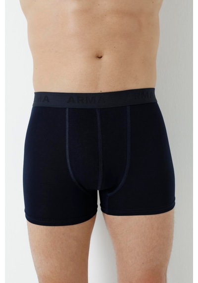 Arma Yıldız Erkek Lacivert Bambu Boxer 3'lü Paket-lacivert