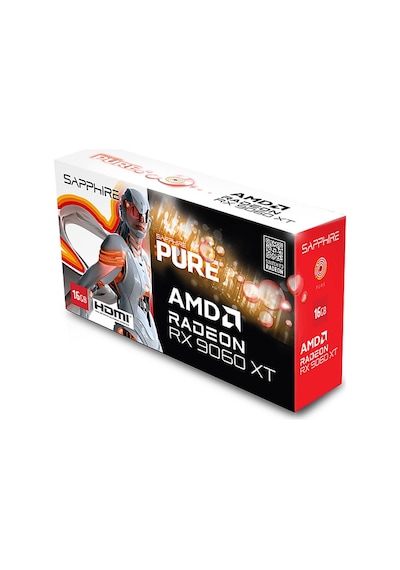 Sapphıre Pure Gddr6 128 Bit Radeon Rx 9060 Xt 16 Gb Ekran Kartı