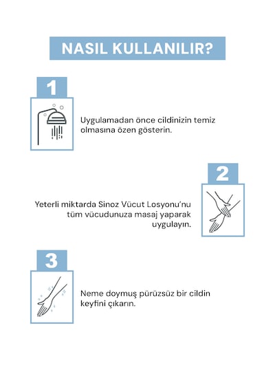 Sinoz Yoğun Nemlendirici ve Onarıcı Bakım Losyonu 400 ML