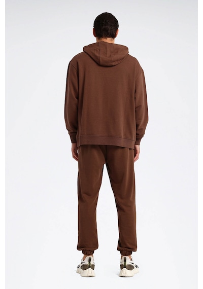 Reebok Sweatshirt Erkek Kahverengi Palona Hoodıe Kahverengi-ekru