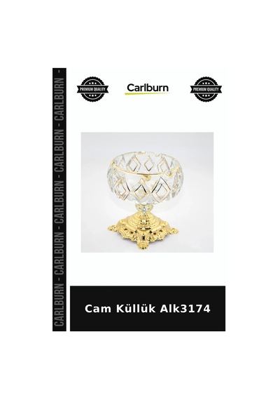 Özel Üretim Ev Dekorasyon Masaüstü Aksesuar Sigirik Kültürü Şık Tasarım Cam Küllük Alk3174