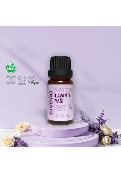 %100 Doğal Lavanta Uçucu Yağı 10 Ml