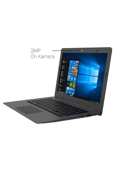 Hometech HT 14CL Intel Celeron N3350 3 GB 32 GB SSD 13.3'' W10 Dizüstü Bilgisayar (Outlet)