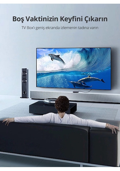 Ugreen 4k Hdmı Kablo, 1 M, Siyah, 10115