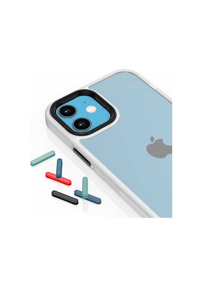 Apple Uyumlu iPhone 13 Kılıf Zore Cann Kapak Kırmızı