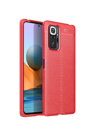 Note 10 Pro Kılıf Auto Focus Kapak - Kırmızı