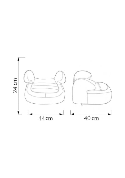 Comfymax Dream Lux 15-36kg  Yükseltici / Oto koltuğu - Pink Rose