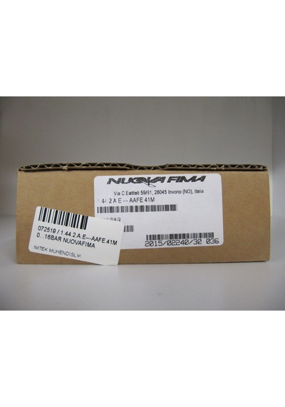 Nuovafima 1.44.2.a.e---aafe.41m 0 .16 Bar Manometer