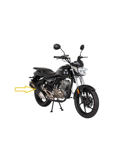 Mondial Vulture 125 Egzoz Komple O R İ J İ N A L