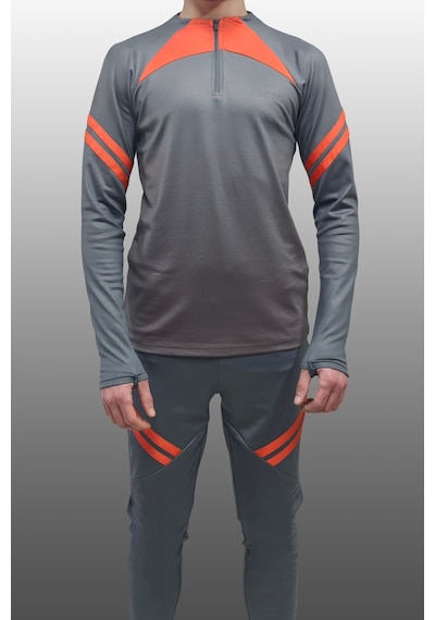 Man Alt-üst Eşofman Takımı %100 Polyester Şardonlu Dalgıç Kumaş Multicolor