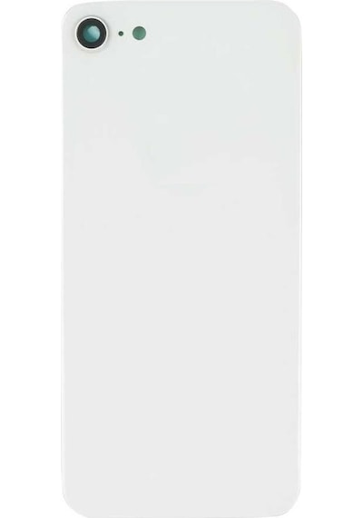 Apple Uyumlu iPhone 8 Arka Pil Kapağı Beyaz