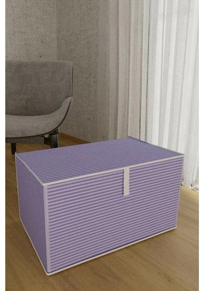 Çok Amaçlı Düzenleyici Kutu Organizer Cırt Cırtlı Hurç Mega Boy 30cm X 40cm X 60cm 3 Adet 6272 Açık Gri