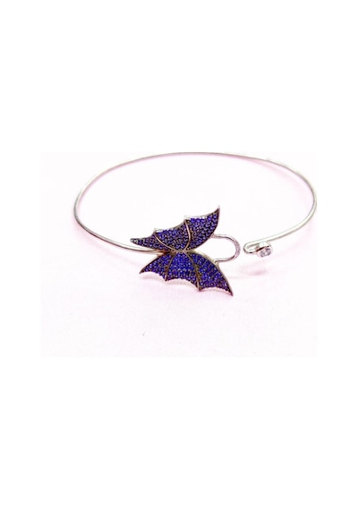 Oriental Kuyumculuk Jewellery Safir Taşlı Kelebek Çocuk Bileziği
