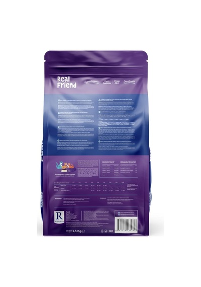 Real Friend Digest Care Hypoallergenic Sterilised Salmon 34/12 Kedi Maması 1,5 Kg